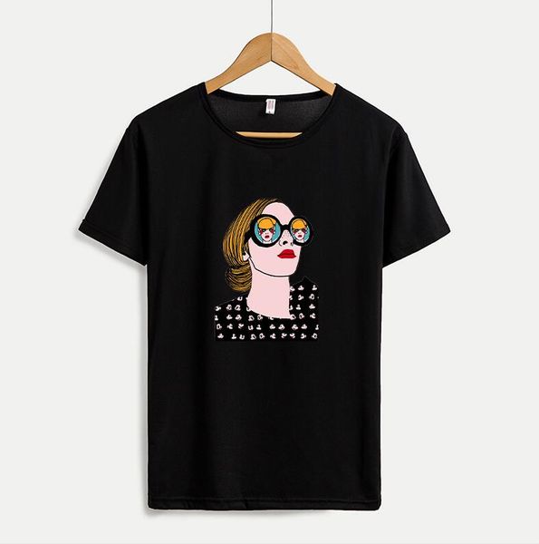 summer casual mens women t shirts with lovely girl patterns 2020 fashion short sleeve mens tee shirts 4 colors option, White;black
summer casual mens women t shirts with lovely girl patterns 2020 fashion short sleeve mens tee shirts 4 colors option, White;black