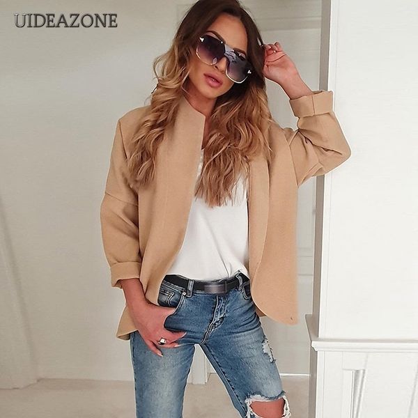 autumn slim women coat solid long sleeve outwear stand collar button suit coat lady casual autumn clothing fashion, Black;brown
autumn slim women coat solid long sleeve outwear stand collar button suit coat lady casual autumn clothing fashion, Black;brown