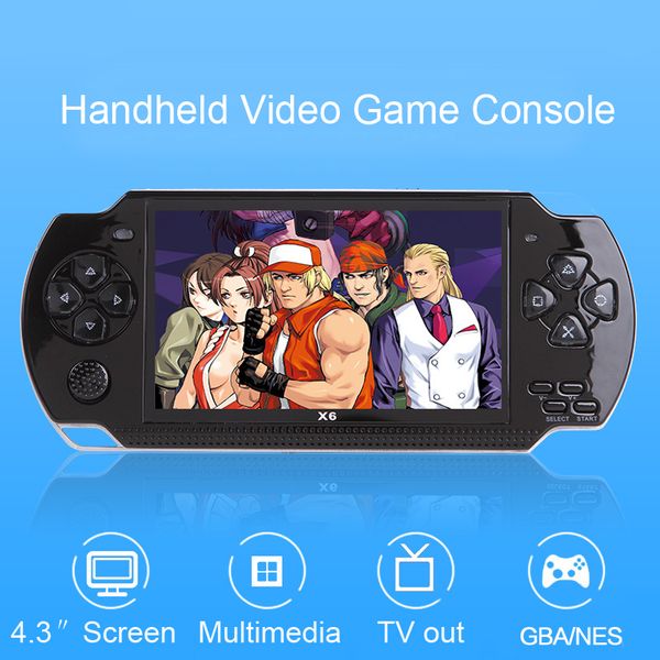 x6 handheld mini game console portable 8gb 4.3inch screen pocket size coolbaby classic game console with classic games camera
x6 handheld mini game console portable 8gb 4.3inch screen pocket size coolbaby classic game console with classic games camera