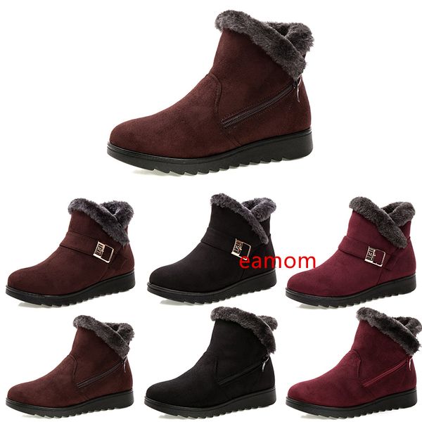 excellent non-brand winter women snow boots triple black red brown suede ankle boots mother shoes keep warm 35-40 style 13
excellent non-brand winter women snow boots triple black red brown suede ankle boots mother shoes keep warm 35-40 style 13