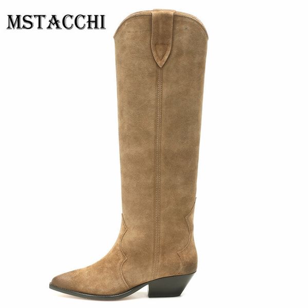 mstacchi woman suede thigh high boots women pointed toe cowboy shoes woman chunky heels knee botas mujer, Black
mstacchi woman suede thigh high boots women pointed toe cowboy shoes woman chunky heels knee botas mujer, Black