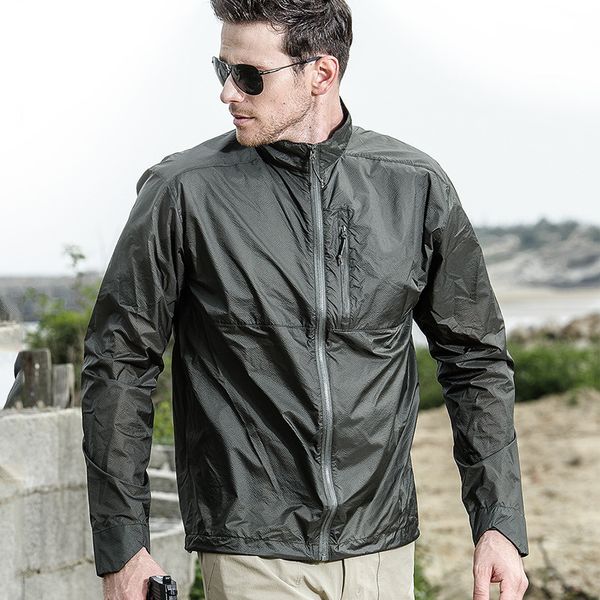 new tactical waterproof jacket men fast dry ultra light thin skin trench jacket male outwear multi pocket uv protection, Black;brown
new tactical waterproof jacket men fast dry ultra light thin skin trench jacket male outwear multi pocket uv protection, Black;brown
