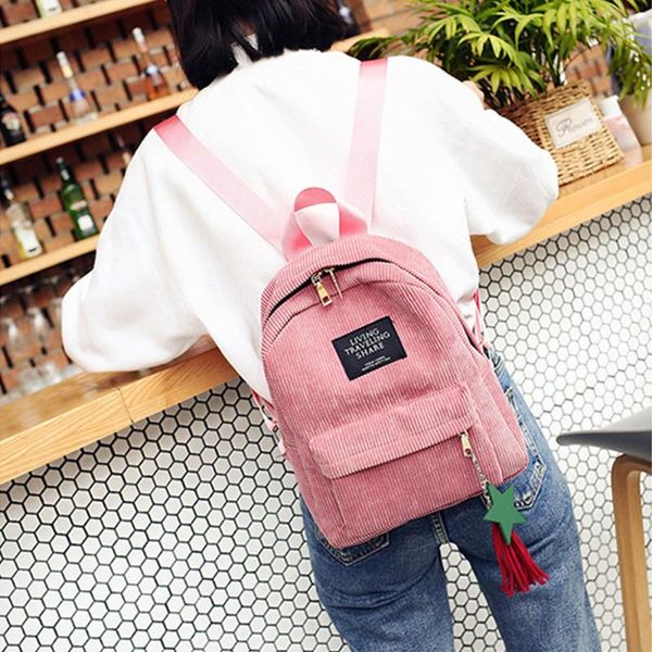 corduroy backpack for women fashion canvas tassel school bags female zipper shoulder bags travel backpack mochila large capacity
corduroy backpack for women fashion canvas tassel school bags female zipper shoulder bags travel backpack mochila large capacity