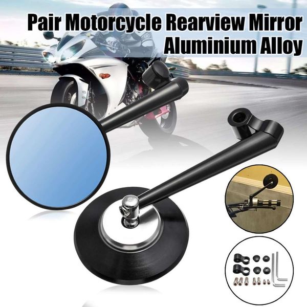 1 pair front black&silver universal motorcycle scooter handlebar rearview side mirrors round for //yamaha
1 pair front black&silver universal motorcycle scooter handlebar rearview side mirrors round for //yamaha