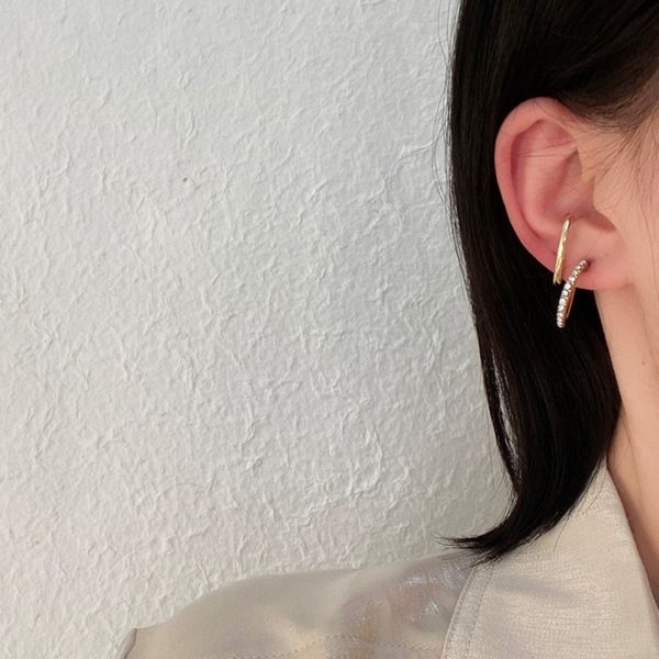 hoop & huggie 2021 trendy double layer geometric multiple circles gold silver metal zircon earrings for women girls party jewelry, Golden;silver
hoop & huggie 2021 trendy double layer geometric multiple circles gold silver metal zircon earrings for women girls party jewelry, Golden;silver