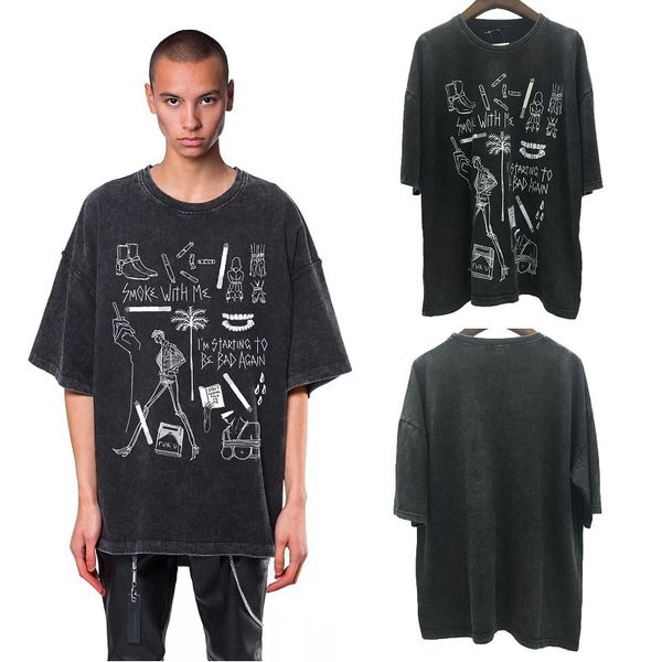 summer latest hip-hop t shirt men loose vintage graffiti tees cotton streetwear o neck tshirt, White;black
summer latest hip-hop t shirt men loose vintage graffiti tees cotton streetwear o neck tshirt, White;black
