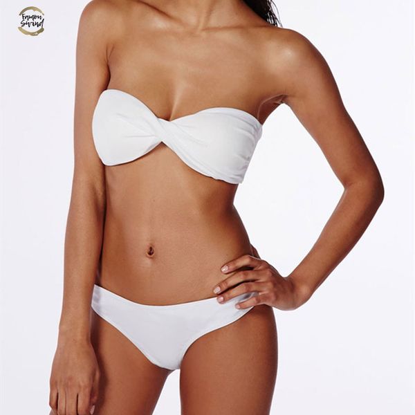 beach bandeau swimsuit strapless bikini set solid bathing suit women plus size bathing suits maillot de bain bk262, White;black
beach bandeau swimsuit strapless bikini set solid bathing suit women plus size bathing suits maillot de bain bk262, White;black
