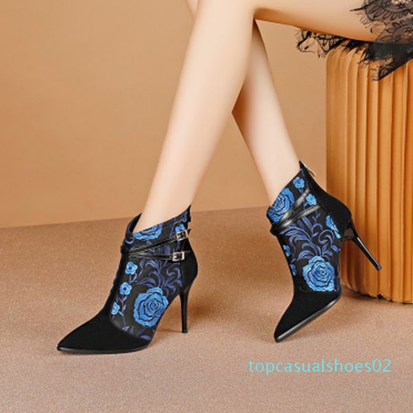new autumn and winter style sheepskin leather with beautiful leather sole thin heel after zipper drill for women's short boots t02, Black
new autumn and winter style sheepskin leather with beautiful leather sole thin heel after zipper drill for women's short boots t02, Black