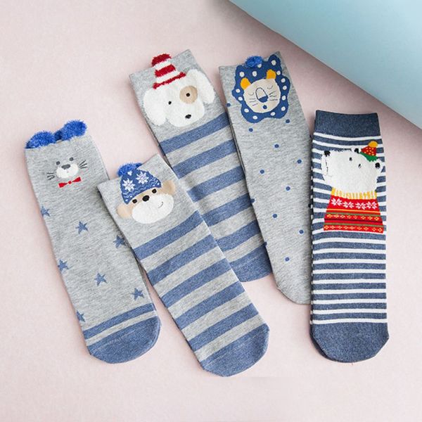 5 pairs socks of korean style cute cartoon animal pattern socks sets autumn blue gray women cotton, Black;white
5 pairs socks of korean style cute cartoon animal pattern socks sets autumn blue gray women cotton, Black;white