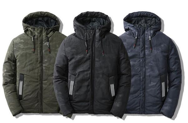 2020 new fashion thick down jacket men's trend parka winter casual hooded warm jacket men's windproof coat, Black
2020 new fashion thick down jacket men's trend parka winter casual hooded warm jacket men's windproof coat, Black