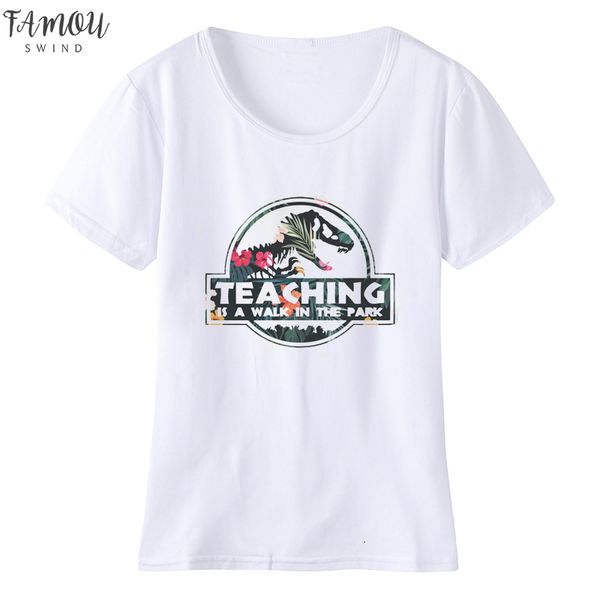 teaching short a walk in the park t shirt jurassic park t shirt women fitness short sleeve harajuku teacher tees drop shipping, White
teaching short a walk in the park t shirt jurassic park t shirt women fitness short sleeve harajuku teacher tees drop shipping, White