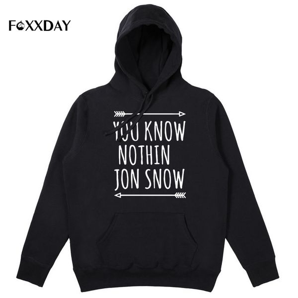 foxxday sweatshirt men 2018 hoodies men's sportswear you know nothin jon snow printed k-pop pullover brand, Black
foxxday sweatshirt men 2018 hoodies men's sportswear you know nothin jon snow printed k-pop pullover brand, Black