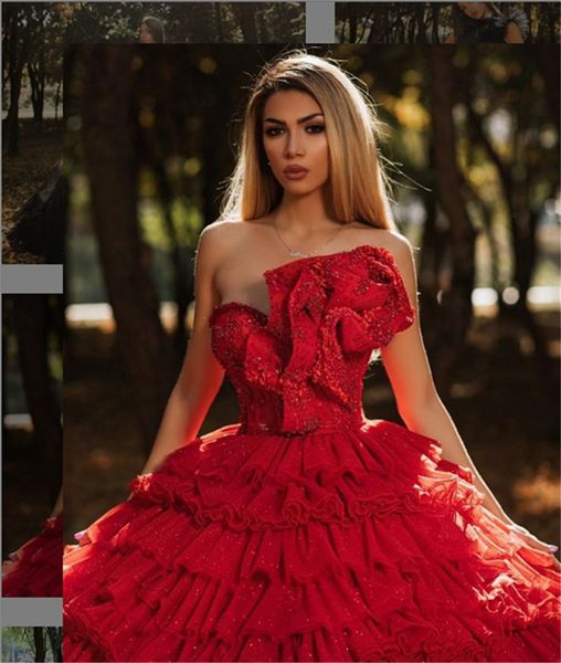 red layers skirt prom gown sleeveless deep v neck evening dresse prom dress formal evening gowns vestidos de festa, Black;red
red layers skirt prom gown sleeveless deep v neck evening dresse prom dress formal evening gowns vestidos de festa, Black;red