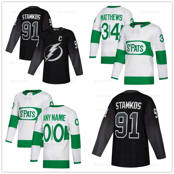 Steven Stamkos 16 Mitchell Marner Men's Toronto St.Pats 91 John 34 Auston Black White Player Tampa Bay Lightning hockey Jerseys Stitched
Steven Stamkos 16 Mitchell Marner Men's Toronto St.Pats 91 John 34 Auston Black White Player Tampa Bay Lightning hockey Jerseys Stitched