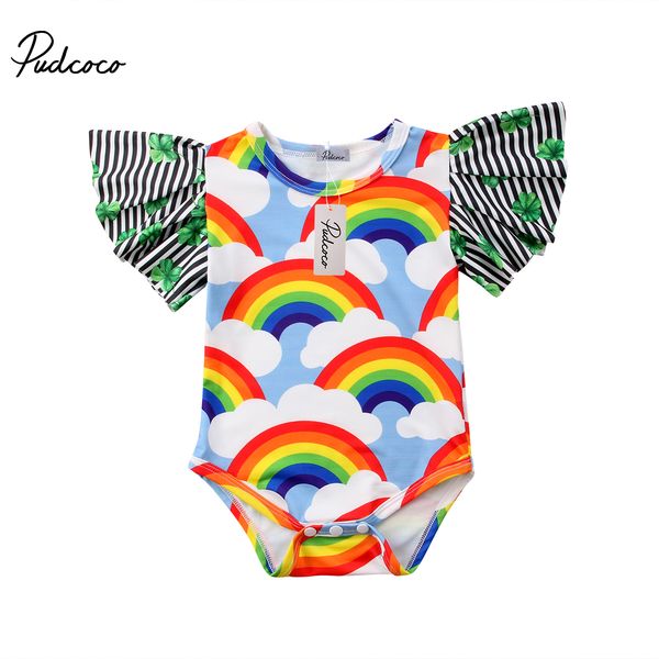 toddler infant kids baby girl cute flare sleeve rainbow bodysuit babies girls icecream bodysuits playsuit outfit summer clothes, Blue
toddler infant kids baby girl cute flare sleeve rainbow bodysuit babies girls icecream bodysuits playsuit outfit summer clothes, Blue