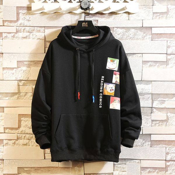 men's hoodies & sweatshirts 2021 spring autumn fashion men hip hop long sleeve pullover sweatshirt clothes, Black
men's hoodies & sweatshirts 2021 spring autumn fashion men hip hop long sleeve pullover sweatshirt clothes, Black