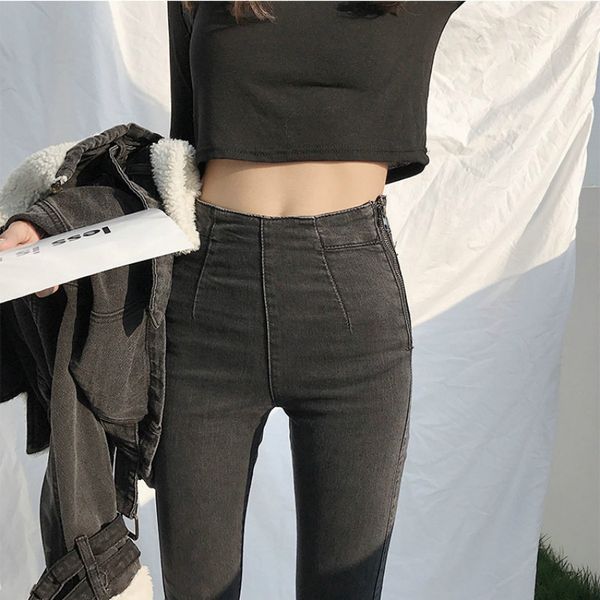 women's jeans 2021 pants female skinny high elastic gray straight pencil lady spring summer black trousers denim, Blue
women's jeans 2021 pants female skinny high elastic gray straight pencil lady spring summer black trousers denim, Blue