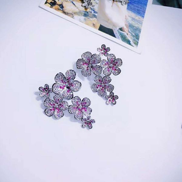 david zhang industrial make classic zircon earrings boutique plum ear rings party formal dress collocation, Silver
david zhang industrial make classic zircon earrings boutique plum ear rings party formal dress collocation, Silver