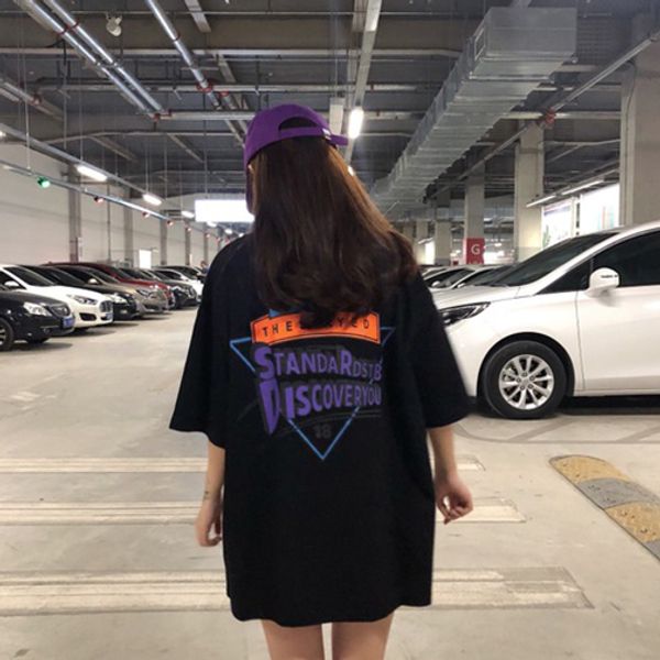 korean ulzzang chic graphic printed old school style oversized all match women tee girl t shirts, White
korean ulzzang chic graphic printed old school style oversized all match women tee girl t shirts, White