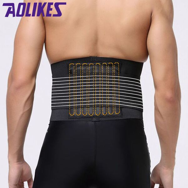 aolikes 1pcs lumbar support waist pain back supporting brace for fitness weightlifting belts sports safety corrector, Black;gray
aolikes 1pcs lumbar support waist pain back supporting brace for fitness weightlifting belts sports safety corrector, Black;gray