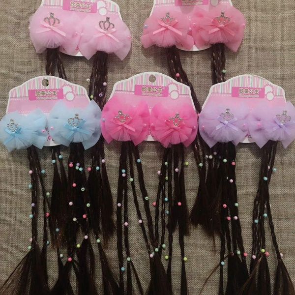 curly wig hair bow clip hair accessories princess girl baby lace crown cute sweet kids braid hairpin headwear 0110, Slivery;white
curly wig hair bow clip hair accessories princess girl baby lace crown cute sweet kids braid hairpin headwear 0110, Slivery;white