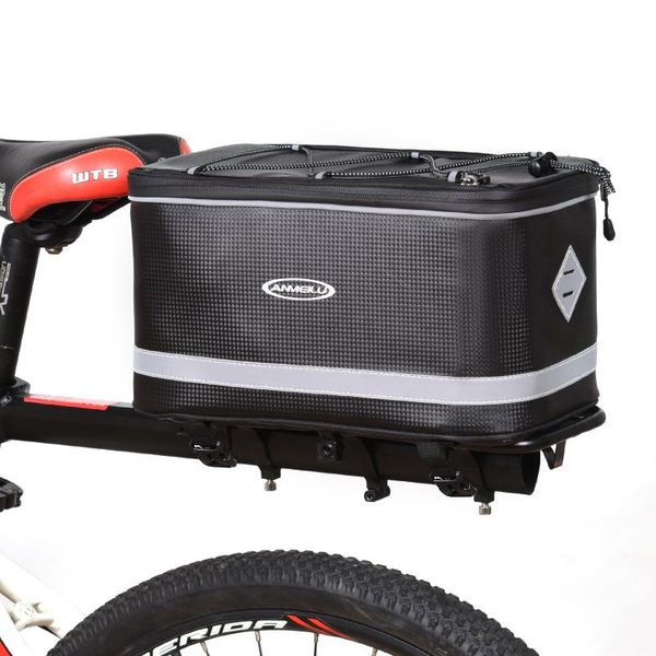 anmeilu bicycle bags large capacity 12l waterproof cycling bag mountain bike saddle rack trunk bags luggage carrier bike bag
anmeilu bicycle bags large capacity 12l waterproof cycling bag mountain bike saddle rack trunk bags luggage carrier bike bag