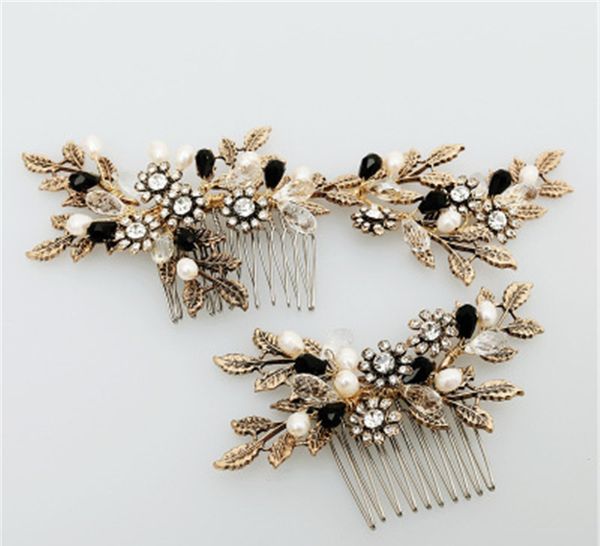 handmade bridal hair stick black stone wedding jewelry accessories rhinestone hairpin for bride headpiece metal leaf decoration
handmade bridal hair stick black stone wedding jewelry accessories rhinestone hairpin for bride headpiece metal leaf decoration