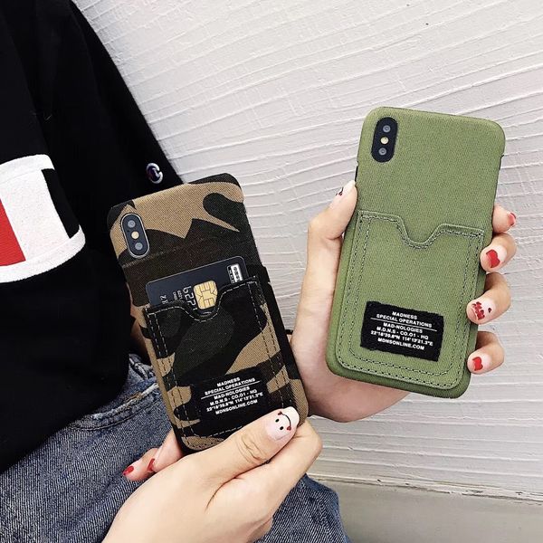 luxury camouflage cloth card wallet phone case for iphone 11 pro x xs max xr 7 8 6 s plus stylish hard military camo cover coque
luxury camouflage cloth card wallet phone case for iphone 11 pro x xs max xr 7 8 6 s plus stylish hard military camo cover coque
