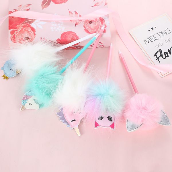 мультфильм unicorn pompom волос шариковая ручка плюша подвеска гелевая ручка канцелярские товары студент струйные подарки, Blue;orange
мультфильм unicorn pompom волос шариковая ручка плюша подвеска гелевая ручка канцелярские товары студент струйные подарки, Blue;orange