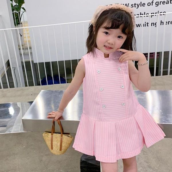 summer 2020 lovely baby girls clothes pink striped navy style sleeveless vest dress cotton soft girls dress, Red;yellow
summer 2020 lovely baby girls clothes pink striped navy style sleeveless vest dress cotton soft girls dress, Red;yellow
