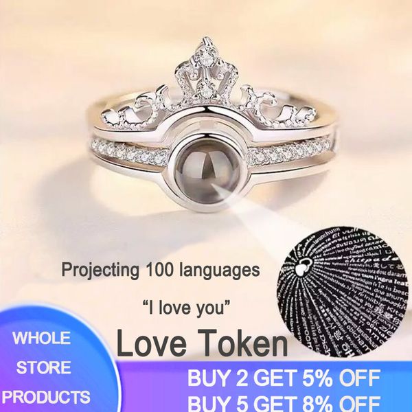 yanhui original rose gold&silver 100 languages i love you projection ring romantic love memory wedding ring jewelry dropshipping, Golden;silver
yanhui original rose gold&silver 100 languages i love you projection ring romantic love memory wedding ring jewelry dropshipping, Golden;silver