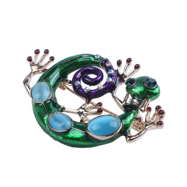 enamel lizard brooches for women fashion green rhinestone brooch pins gecko animal jewelry, Gray
enamel lizard brooches for women fashion green rhinestone brooch pins gecko animal jewelry, Gray