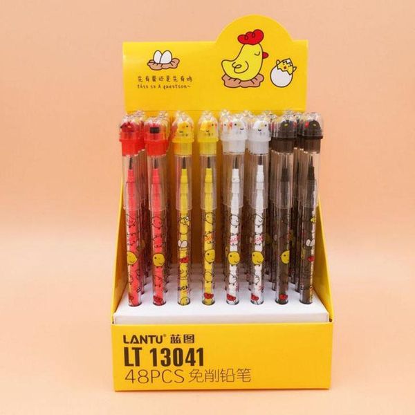 4 pcs kawaii yellow chick art pattern pencil hb pencil writing cutting pencils prize gift for student kid stationery, Blue;orange
4 pcs kawaii yellow chick art pattern pencil hb pencil writing cutting pencils prize gift for student kid stationery, Blue;orange