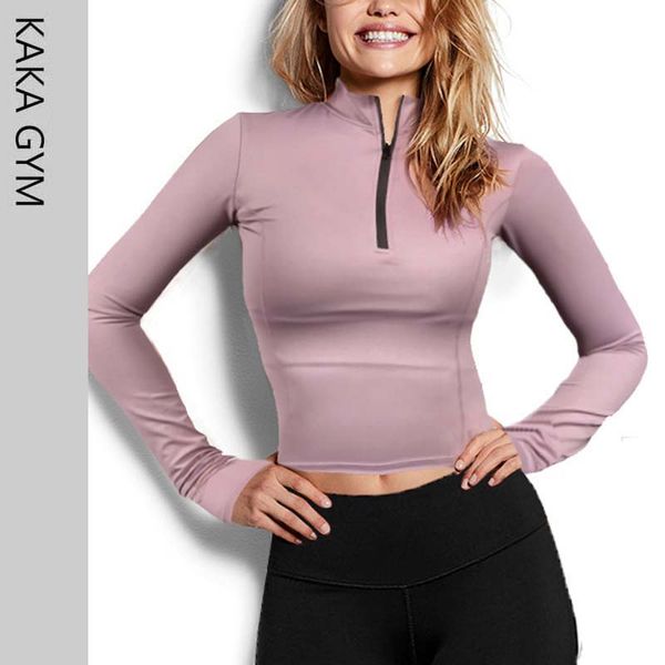 long-sleeved sportst-shirt yoga jacket tightly-fitting crop workout jersey thumb hole fitness t shirt gym sweater, White;red
long-sleeved sportst-shirt yoga jacket tightly-fitting crop workout jersey thumb hole fitness t shirt gym sweater, White;red