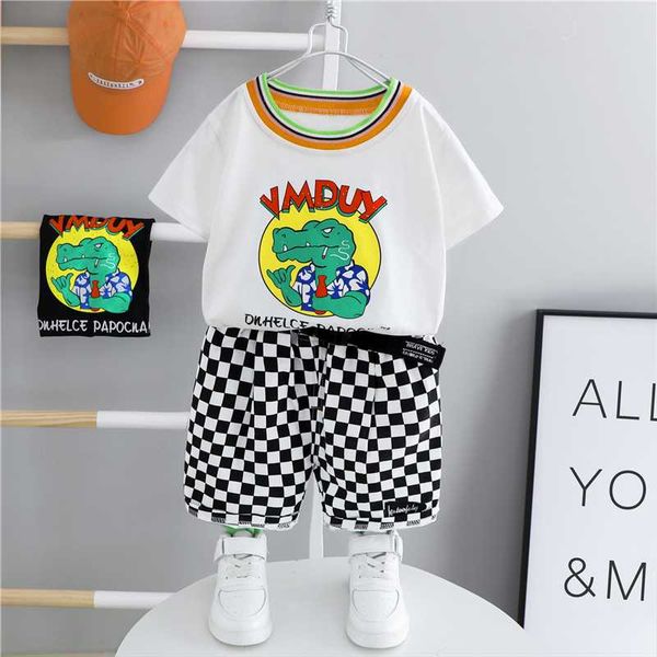 hylkidhuose boys clothing sets 2020 summer baby short sleeve dinosaur t shirt paild shorts toddler infant children clothes, White
hylkidhuose boys clothing sets 2020 summer baby short sleeve dinosaur t shirt paild shorts toddler infant children clothes, White