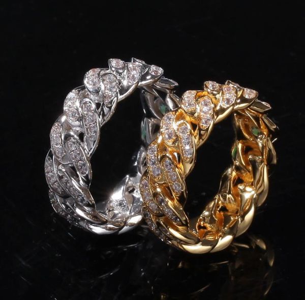 iced out cubic zircon cuban circle ring for men mens silver gold color copper full crystal rhinestone rings hip hop jewelry size 6-11
iced out cubic zircon cuban circle ring for men mens silver gold color copper full crystal rhinestone rings hip hop jewelry size 6-11