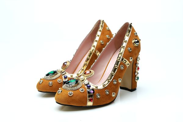 2019 suede leather chunky high heels colourful diamond round toes colourful diamond pumps dress shoes party wedding yellow, Black
2019 suede leather chunky high heels colourful diamond round toes colourful diamond pumps dress shoes party wedding yellow, Black