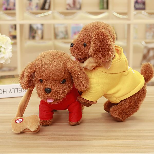 new baby educational toys cute electronic plush toy dog robot dog music walk pets toy for children christmas gifts
new baby educational toys cute electronic plush toy dog robot dog music walk pets toy for children christmas gifts