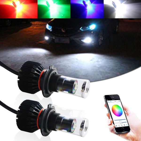 krator 2pcs 20w wireless app remote rgb p13w h16 5202 h11 h8 h9 led bulbs for fog light daytime running
krator 2pcs 20w wireless app remote rgb p13w h16 5202 h11 h8 h9 led bulbs for fog light daytime running