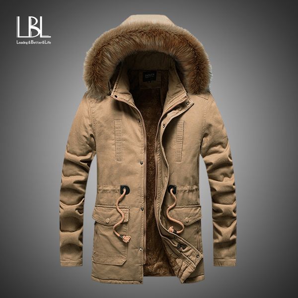 men windbreaker parkas cotton thicken hooded jackets 2019 winter new warm fashion fleece jackets coats fur collar men's parkas, Black
men windbreaker parkas cotton thicken hooded jackets 2019 winter new warm fashion fleece jackets coats fur collar men's parkas, Black