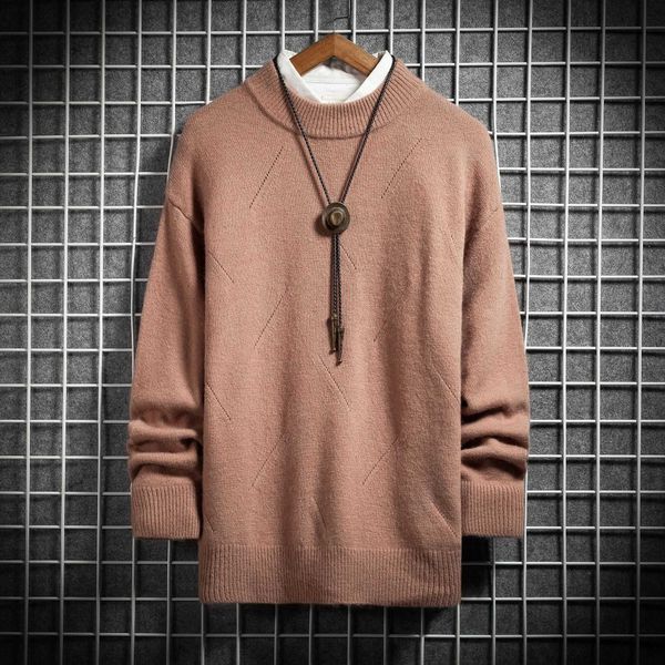 men's sweaters high lead sweater male keep warm knitting unlined upper garment wear pullover oversize, White;black
men's sweaters high lead sweater male keep warm knitting unlined upper garment wear pullover oversize, White;black