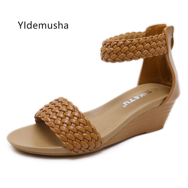 2020 women's platform knitting sandals summer new breathable comfortable women's non slip sandals casual womens soft pu slippers, Black
2020 women's platform knitting sandals summer new breathable comfortable women's non slip sandals casual womens soft pu slippers, Black