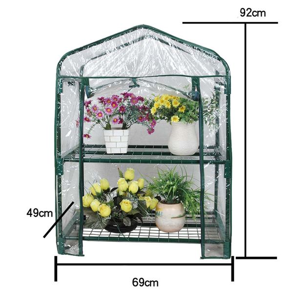 2/3/4/5 tiers greenhouse cover greenhouse pvc reinforced replacement cover clear pvc cover protect plants (without iron stand
2/3/4/5 tiers greenhouse cover greenhouse pvc reinforced replacement cover clear pvc cover protect plants (without iron stand