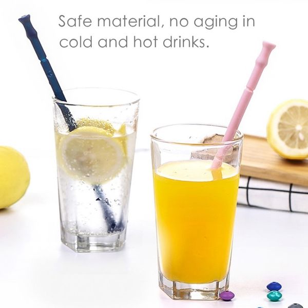 reusable folding drinking straw collapsible silicone straw with carrying case and cleaning brush for travel home office drinks other bar pro
reusable folding drinking straw collapsible silicone straw with carrying case and cleaning brush for travel home office drinks other bar pro