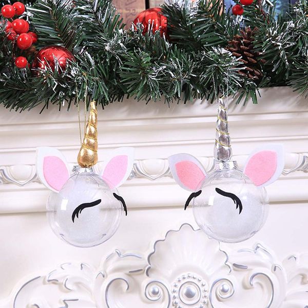 christmas tress hanging decorations unicorn santa claus ball transparent open plastic clear ornament kids favors party supplies
christmas tress hanging decorations unicorn santa claus ball transparent open plastic clear ornament kids favors party supplies