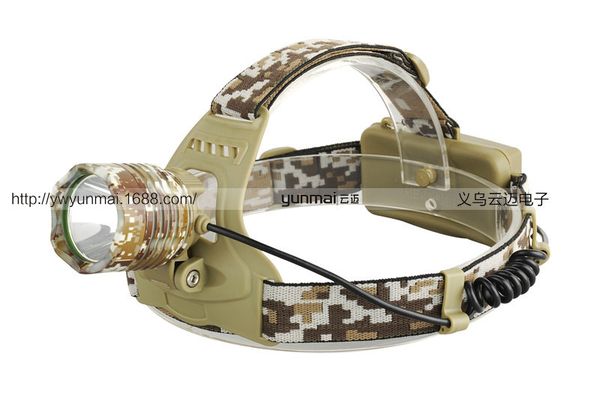 new pattern xml light t6 charge exceed long s headlights camouflage 
new pattern xml light t6 charge exceed long s headlights camouflage