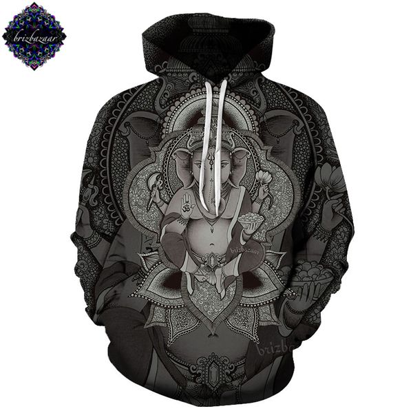 ganesha by brizbazaar art hoodies sweatshirts men tracksuits funny hoody streetwear coat 3d printing pullover 6xl drop ship, Black
ganesha by brizbazaar art hoodies sweatshirts men tracksuits funny hoody streetwear coat 3d printing pullover 6xl drop ship, Black