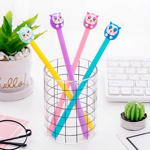 cartoon owl gel pen 0.5mm black child writing pen office eexamination limited office material school supplies wholesale e-packet -342
cartoon owl gel pen 0.5mm black child writing pen office eexamination limited office material school supplies wholesale e-packet -342
