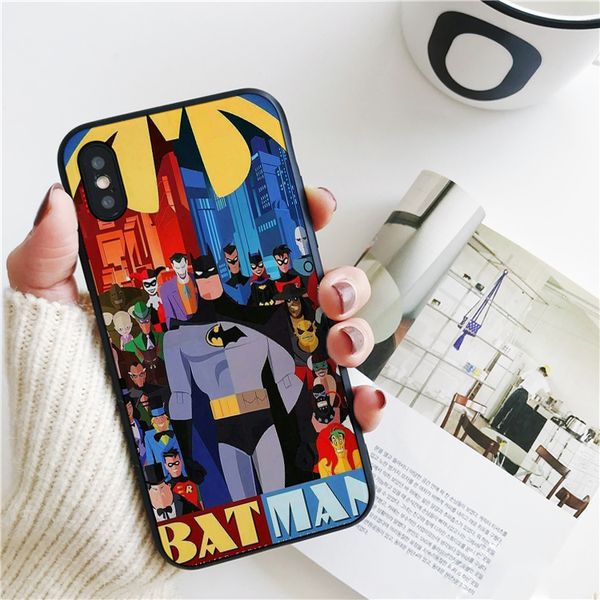 capa luxury colorful batman cover for iphone 11 pro xs max xr case for iphone 8 7 6s plus 5s se case soft silicone cover
capa luxury colorful batman cover for iphone 11 pro xs max xr case for iphone 8 7 6s plus 5s se case soft silicone cover