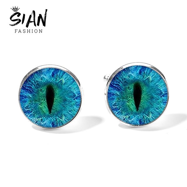 sian стимпанк голубой дракон глаз запонки яркие глаза стекло ручной работы кабошон посеребренные запонки мужчины рубашки кнопки оптовая, Silver;golden
sian стимпанк голубой дракон глаз запонки яркие глаза стекло ручной работы кабошон посеребренные запонки мужчины рубашки кнопки оптовая, Silver;golden
